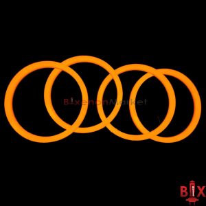 Ангельские глазки E32 Cotton Белый/Желтый