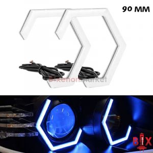 Светодиодные глазки HEXAGON 90мм