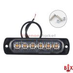 LED фонарь Стробоскоп оранжевый