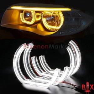 Ангельские глазки CRYSTAL Белый/Желтый