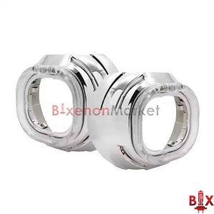 Маска квадратная с Белой подсветкой 3.0'