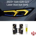 Желтые ангельские глазки BMW G20 G28 G21 2023+