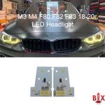 Желтые глазки BMW M3 M4 F80 F82 F83 18-20