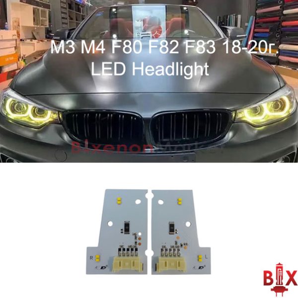 Желтые глазки BMW M3 M4 F80 F82 F83 18-20