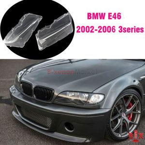 Cтекло фары BMW E46 рест