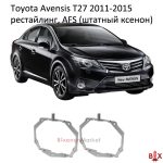 Переходные рамки Toyota Avensis T27 AFS