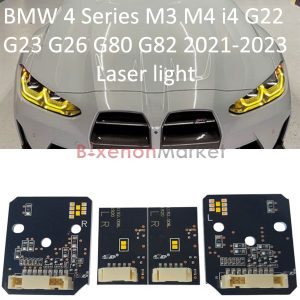 Желтые глазки BMW G22 G23 G26 G80 G82 Laser