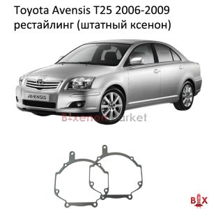 Переходные рамки Toyota Avensis T25 рестайл